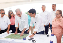 Abinader supervisa avances del alcantarillado sanitario de Licey al Medio, cuya primera etapa entrará en funcionamiento en enero de 2027