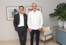 El presidente de Google Cloud para América Latina realiza visita de cortesía al presidente de la República Dominicana, Luis Abinader