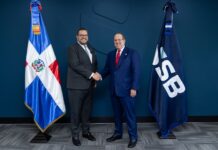 Ministro Magín Díaz juramenta a Enmanuel Cedeño Brea como nuevo superintendente de Bancos