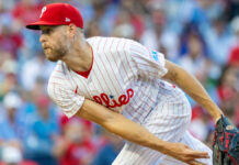 Wheeler poncha a 9 en 6 sólidas entradas; Schwarber pega su 41er jonrón y Phillies vencen a Braves