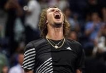 Zverev sana su herida en Nueva York