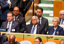 Canciller Víctor Bisonó encabeza delegación dominicana en apertura de Asamblea General de la ONU en Nueva York