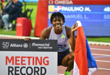Marileidy Paulino corre este viernes en Londres por última vez en el año