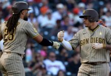 Machado pega jonrón y Padres vencen a Giants para su 7ma victoria seguida