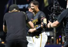 Pirates sobreviven a un final loco y superan a Giants con un error