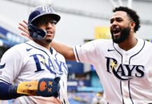 Rays apalean a Athletics y amplían a cinco juegos su ventaja en Este de la LA
